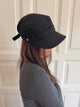 Myra cap with details  - Black