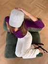 Tony cap with stripes - Grey/white