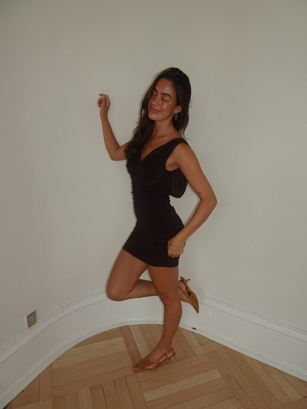 Floranne dress - Brown