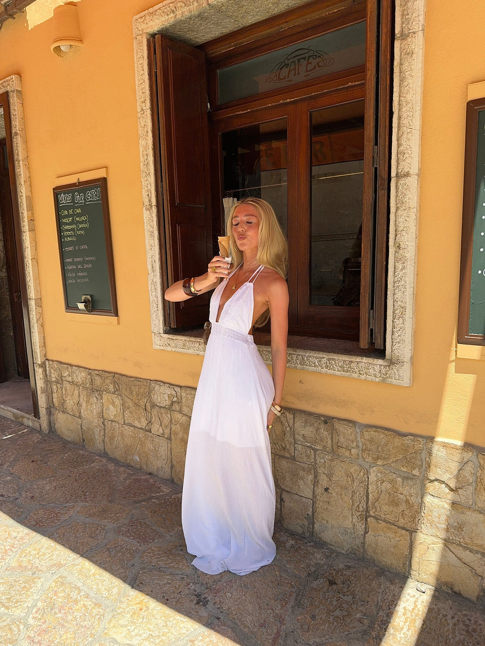 Martana dress - White