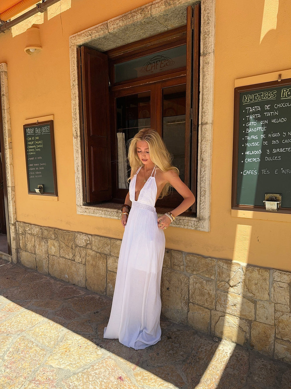 Martana dress - White