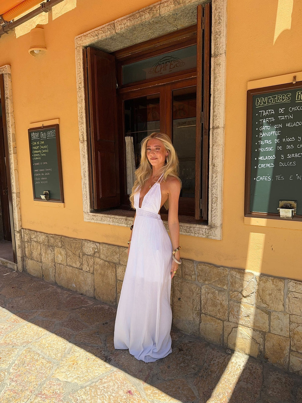 Martana dress - White