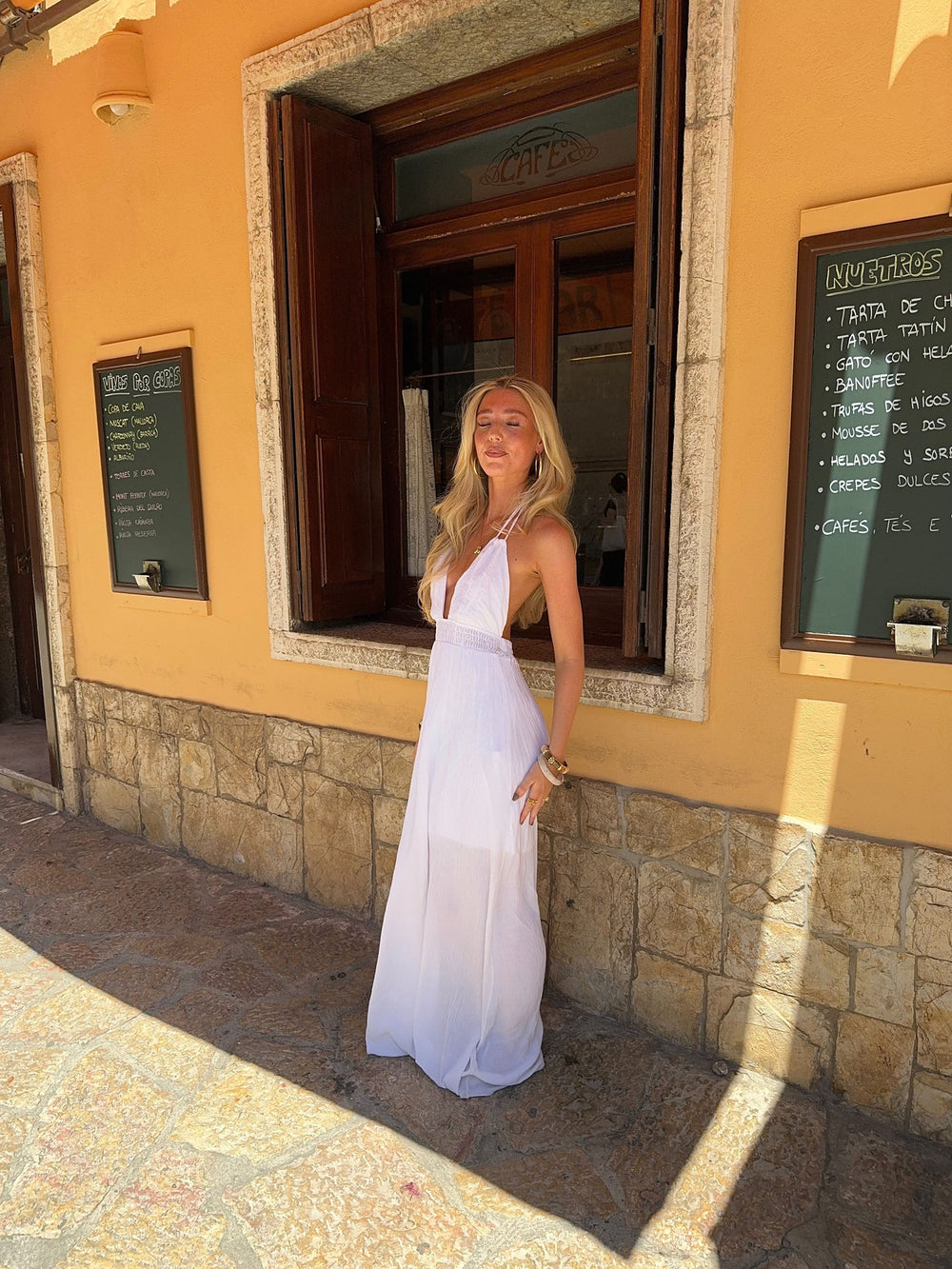 Martana dress - White