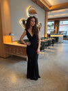 Flora maxi dress - Black