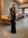 Flora maxi dress - Black