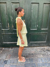 Kaiana dress with open back - Yellow