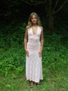Tulla dress with lace - Light pink
