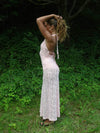Tulla dress with lace - Light pink