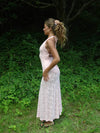 Tulla dress with lace - Light pink