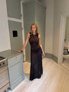 Rosalina dress with lace - Black