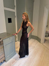 Rosalina dress with lace - Black