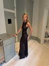 Rosalina dress with lace - Black