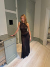 Rosalina dress with lace - Black