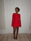Salline Lace Dress - Red