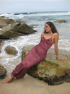 Kianna dress with pattern - Red