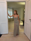 Lilje dress with pattern - Sage green