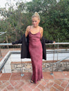 Kianna dress with pattern - Red