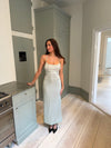 Jullie dress with sequins - Sage green