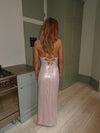 Jullie dress with sequins - Pink