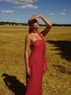 Taia maxi dress - Red