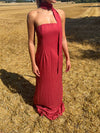 Taia maxi dress - Red