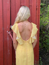Romilly dress with small dots – Yellow/Black