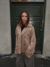 Partricia short trenchcoat - Beige