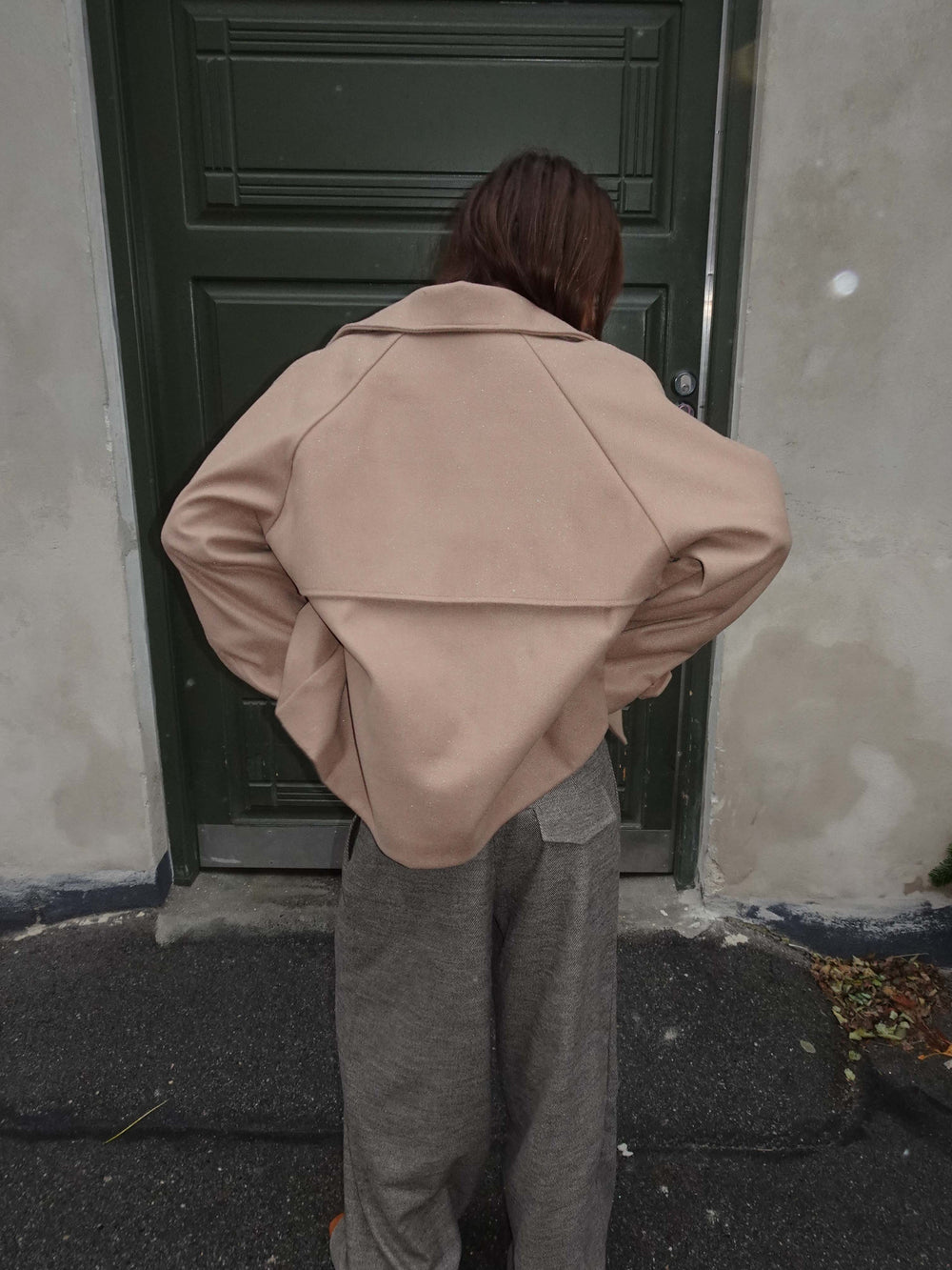 Partricia short trenchcoat - Beige