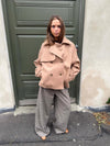Partricia short trenchcoat - Beige
