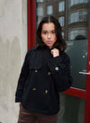 Partricia short trenchcoat - Black