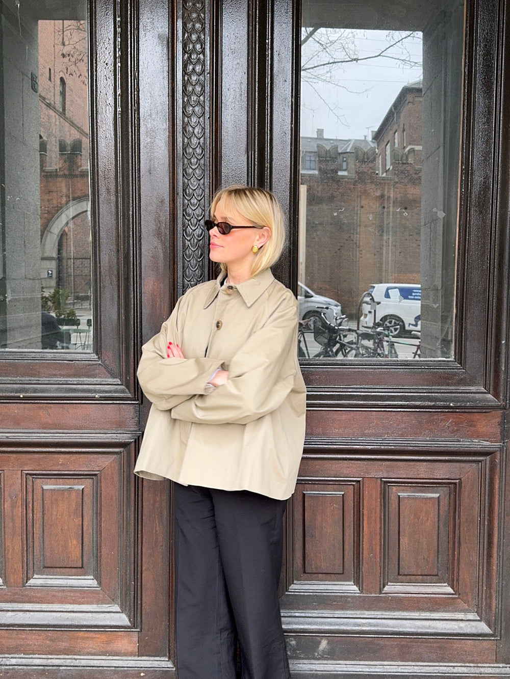 Monica short trenchcoat - Beige