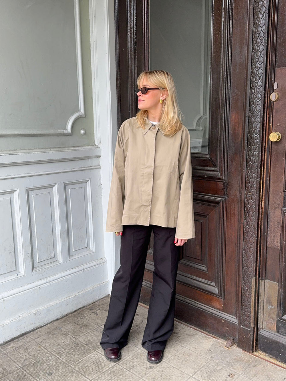 Monica short trenchcoat - Beige