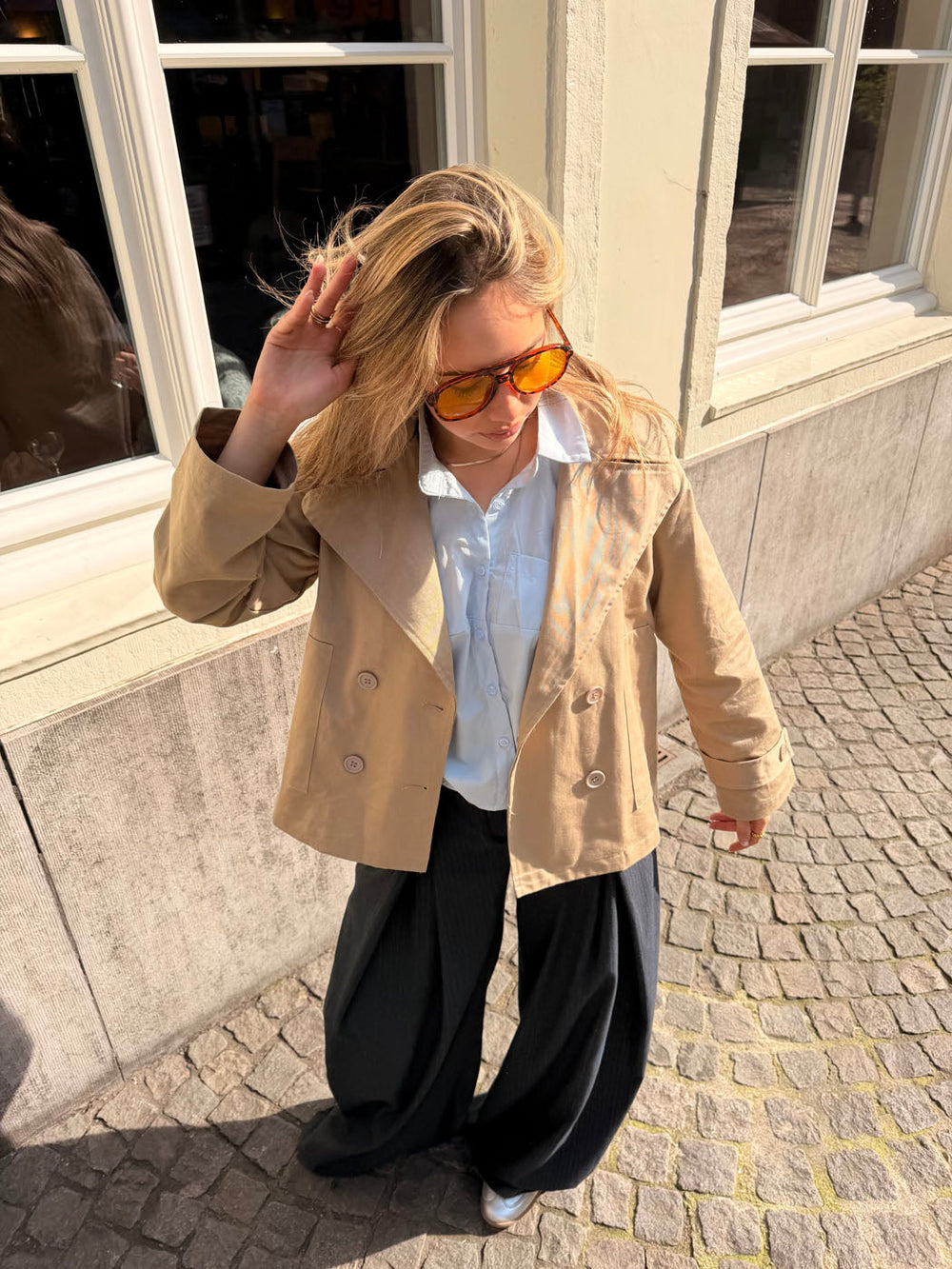 Catinka trenchcoat - sand