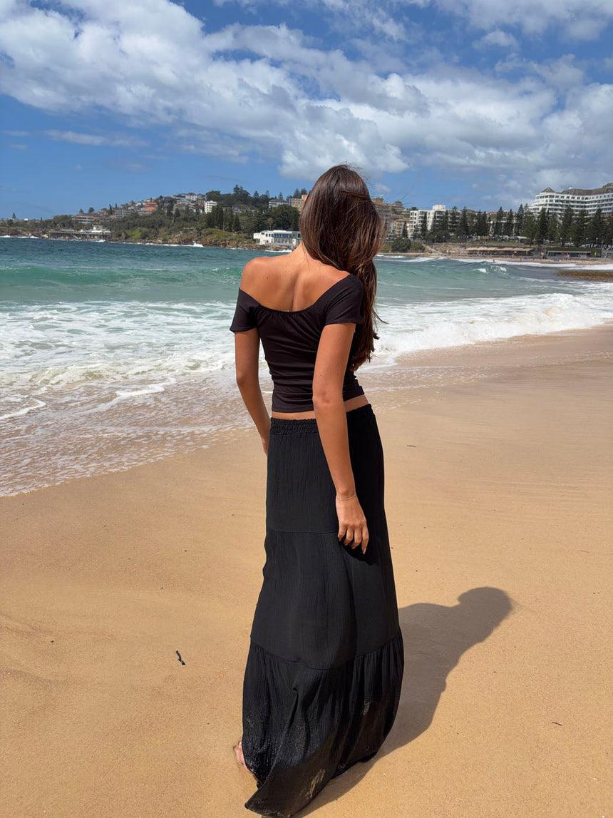 Kiera maxi skirt - Black