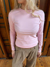 Carli longsleeve blouse - Light pink