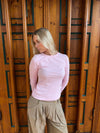 Carli longsleeve blouse - Light pink