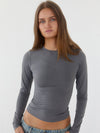 Base long-sleeve - Ash