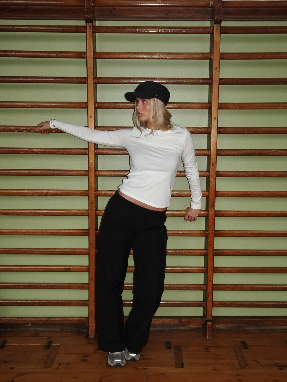 Carli longsleeve blouse - White