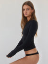 Base long-sleeve - Black