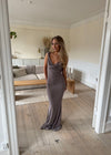 Flora maxi dress - Taupe