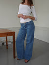 Ranya low waisted jeans - Blue