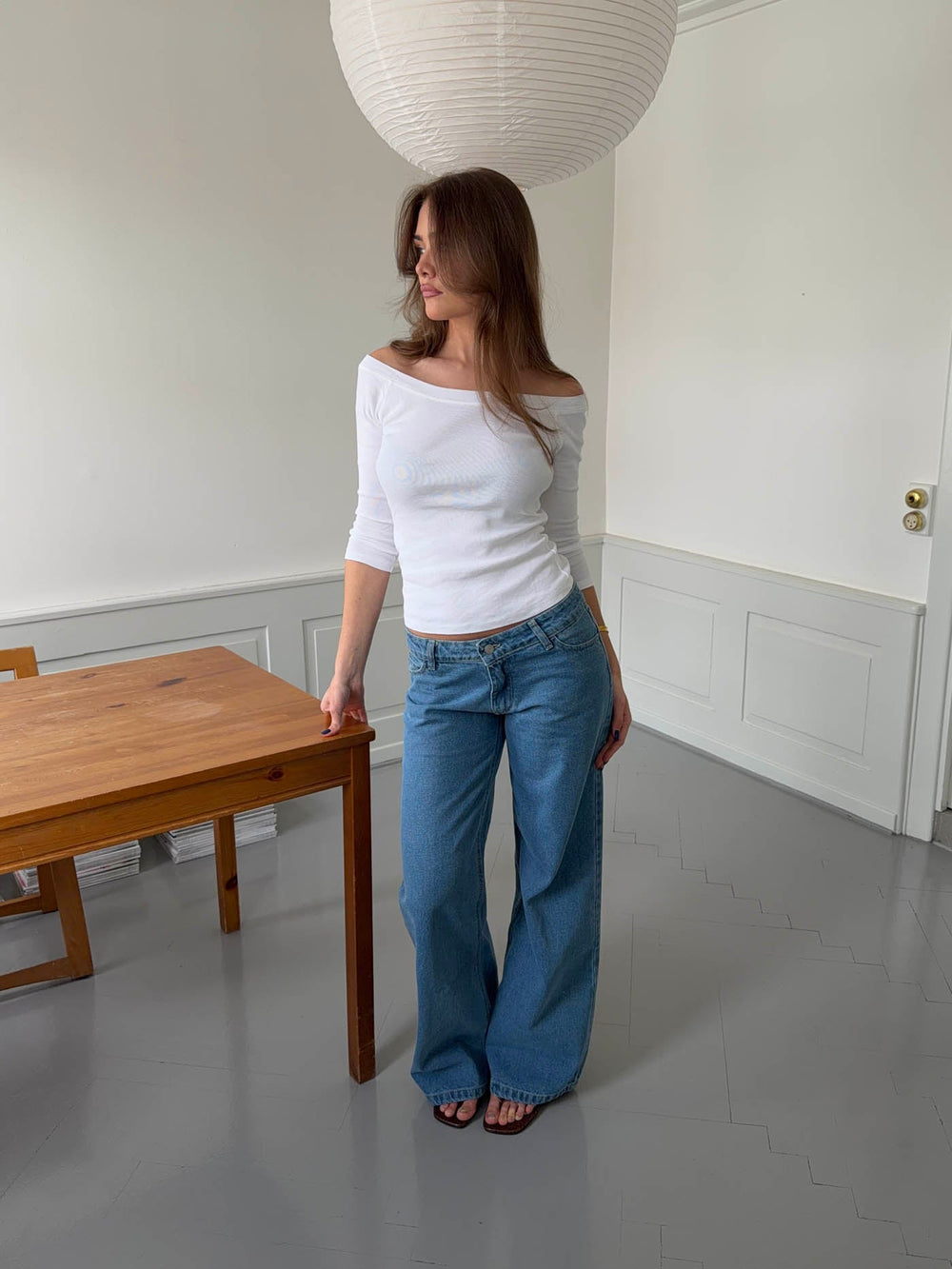 Ranya low waisted jeans - Blue