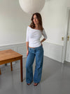 Ranya low waisted jeans - Blue