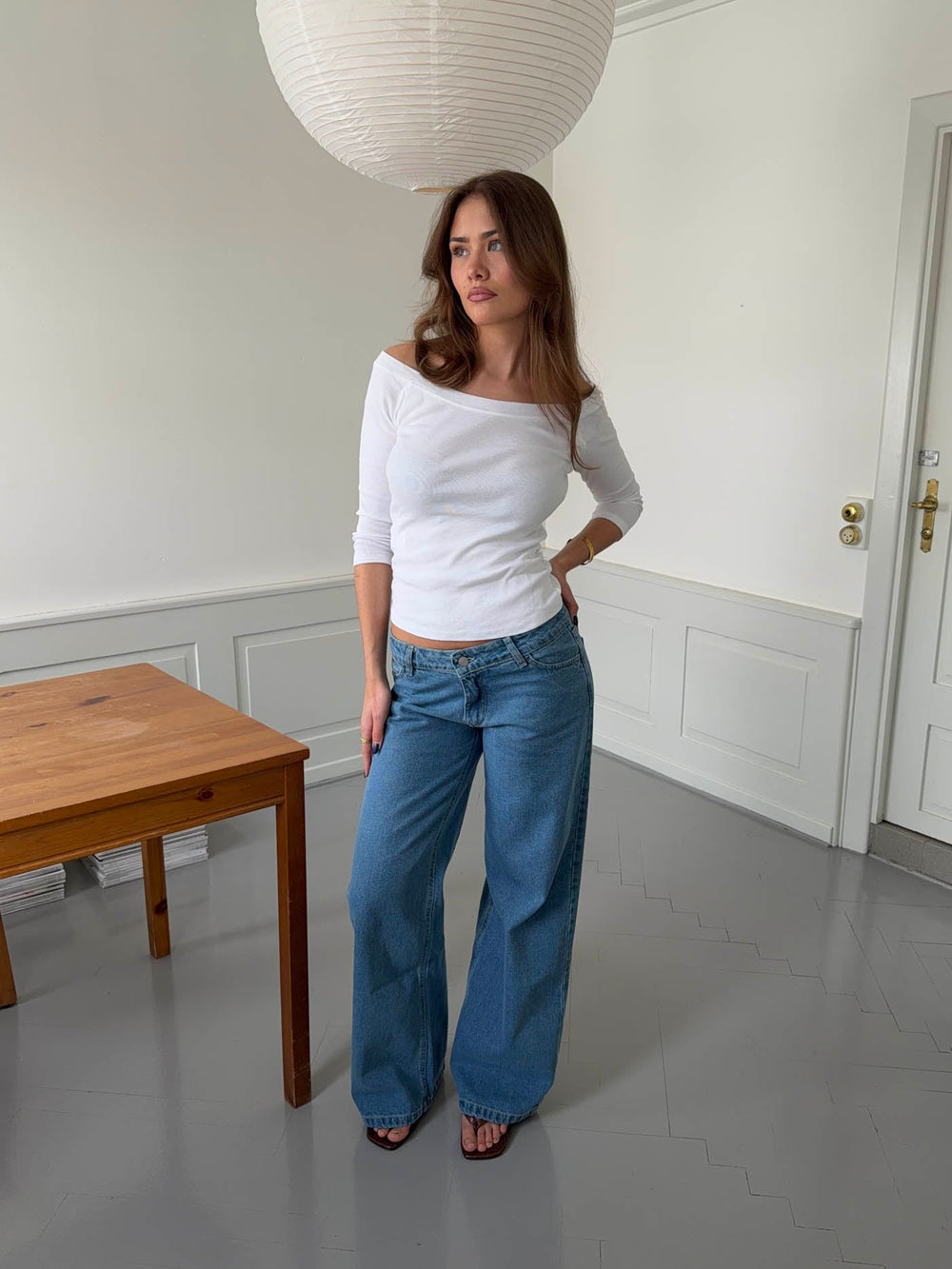 Ranya low waisted jeans - Blue