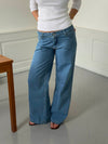 Ranya low waisted jeans - Blue