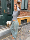 Tuva Low-Rise Jeans - Light Denim