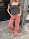 Audrena low waisted jeans - Orange