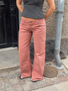 Audrena low waisted jeans - Orange