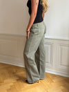 Tuva low waisted jeans - Khaki