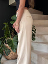 Britney low waisted suit pants - Beige